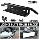 23" Number Plate Bullbar Frame For Driving Light Bar Mount Mounting Bracket AU