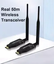 1080P 50M Wireless HDMI Extender Transmitter Receiver PC To TV Display Adapter