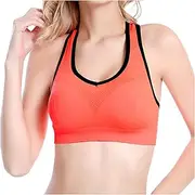 [Generic] Athletic with Bra Sport Bra Padded Fitness Tank Tops Workout Yoga Vest Seamless Sports Bras