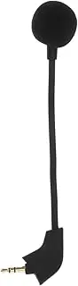 OSALADI 1pc in-line Microphone Microphones Headphones Headsets Earphones Gaming Headphone Microphone Gaming Microphone Voice Amplifier Microphone Computer Headphone Microphone Sponge Black