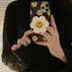 韓風笑臉太陽花支架適用13/12Pro/Max11/X/XR手機殼iPhone8p