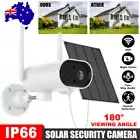 Solar Security Camera Battery Powered Outdoor Wireless Home CCTV HD Night Vision