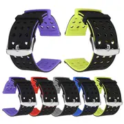 Bakeey Replacement Silicone Rubber Classic Smart Watch Band Strap For Fitbit Versa 4072 BLACK & PURPLE
