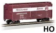 HO Scale - 40' BOX CAR "PRR" MERCHANDISE SERVICE - BAC-16014