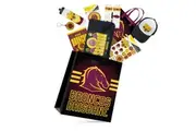 NRL Brisbane Broncos Showbag 24 w/ Cap/Duffle Bag/Drink Bottle/Socks/Key Chain