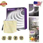 5000K Cool White LED Strip Lights - 16.4ft, 2560 High-Density Dimmable Tape