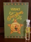 VERSACE GREEN JEANS 1.6 ML EDT PERFUME (MEN) SAMPLE VIAL IN CARD -VERY RARE VIAL