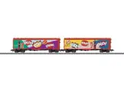 Marklin MN45685 Coca Cola Wagon Set Enjoy/Pop/Drink/Fizz/Ahhh/Enjoy (2) HO