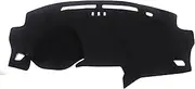 Dashboard Cover Mat for Nissan for Leaf 2017 2018 2019 2020 2021 2022 2023 Car Dashboard Mat Sunshade Protective Carpet Dash Mat Car Dashboard Cover(LHD Black)