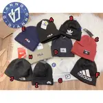 帝安諾-實體店面 愛迪達 ADIDAS ORIGINALS 毛帽 NIKE FILA 北臉 男女 針織 黑色 黑白