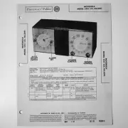 Motorola Model 52C1 AM Clock AC Radio - SAMS Photofact ™ 1953 - New