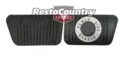 Ford Clutch +DISC Brake Pedal Pad x2 XR XT XW XY XA XB XC XD XE XF ZA-ZD Manual (for: Ford)
