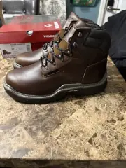 New Men's Wolverine Raider Durashocks 6" CarbonMax Leather W211099 Boots Size 12