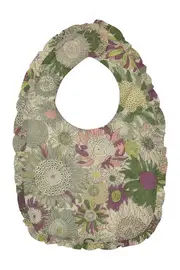 Lilac Sunflower Bib--PAP-PP-BIB8