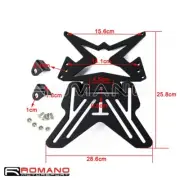Adjustable Motorbike License Number Plate Holder Brackets Hanger For Ducati BMW