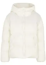 Moncler Jaseur Panelled Quilted Shell Jacket - Off White - 1 (UK 10 / S) 1 (UK 10 / S)