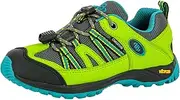 [Brütting] Bruetting Kids' Ohio Low Rise Hiking Shoes (Lemon/Grau/Blue 3 UK
