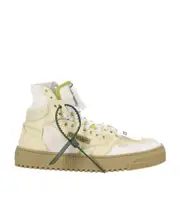 Off-White 3.0 Off-Court Lace-Up Sneakers 36 Nude