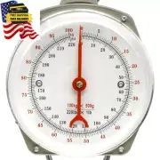 Hanging Spring Dial Scale 220Lb/100Kg Big Game Scale，Hanging Scale with 2 S-Hook