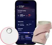 Owlet Dream Sock Baby Monitor - Track Sleep Trends and Help Baby Sleep Better