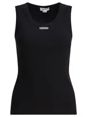 [Alexander Mcqueen] Alexander Mcqueen-Cut & Sew Top Top Nero-Donna 38