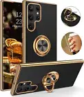 For Samsung Galaxy Note 20 10+ S22 S21 S20 S23 Ultra Plus FE Case Cover+Ring