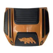 Bonnet Hood Scoop Vent Cover Rhino For Ford Ranger PX 2015-18 Ute Pickup Orange