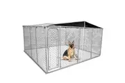 NEW Pet Dog Enclosure Kennel Playpen Puppy Run Exercise Fence Cage Play Pen KE50