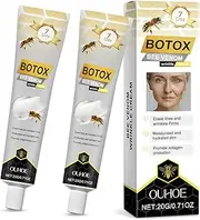 2pcs Bee Venom Wrinkle Removal Cream, Bee Venom Anti-Wrinkle Firming Gel, Anti-Aging, Moisturising, Hydrating, Nourishing & Brightening Skin Firming & Softening Cream for All Skin Type