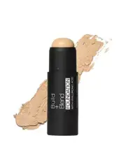 Palladio BUILD + BLEND Foundation Contour Stick Face Makeup .25oz, Natural Beige
