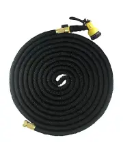 Expandable Flexible Garden Water Hose w/ Spray Nozzle 50 Feet