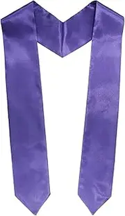 [Tadill] Graduation Stole Honor Stole for Graduation Ceremonies Honor Societies, Purple
