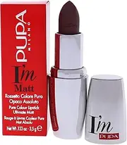 Pupa Milano I'm Matt Pure Colour Lipstick, 037 Unexpected Mauve, 3.5 g