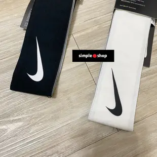 【Simple Shop】NIKE DRY-FIT 綁帶式 網球頭巾 運動頭帶 NBA 球星使用 籃球頭帶 忍者龜 黑白