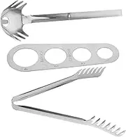 Italian Pasta Cooking Essential Metal Spaghetti Server Pasta Spoon Noodle Measurer Set