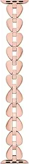 [Kate Spade New York] Women's Rose Gold Tone Stainless Steel Apple Watch Band (for 38/40/41/42mm cases), KSS0053, rose gold, ワンサイズ
