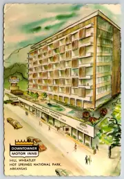 c1980s Hill Wheatley Downtowner Motor Inns Hot Springs Arkansas Continental
