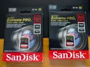 QTY (2) SanDisk Extreme PRO 64GB SDXC UHS-I Memory Card speed to 200MB/s