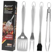 4pc Heavy Duty Grill Accessories for Top Chef - Professional Grill Tools Set
