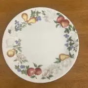 Corelle Chutney 7 1/4" Bread and Butter Plate Fruit Swirl Edge NWT