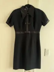 Miu Miu Ladies dress Ribbon design Woman's used size 36 From Japan