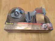 New Scotch Packing Tape Dispenser w/ 2 Commercial 3750 Shipping Packaging Rolls