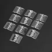 Plastic Folding Hinges Perspex Hinge For Storage Box Link Showcase Furniture