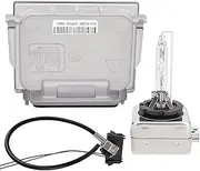 89034934 4L0907391 4L0907391A Xenon HID Headlight Ballast with Igniter and D1S Bulb for BMW 1-series GMC Acadia Jeep Grand Cherokee Commander Volvo S60 XC60 XC90 VW Passat Eos Mitsubishi Eclipse Buick