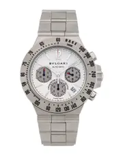 Bulgari Men's Diagono Pro Terra Chrono Watch, Circa 2000s (Authentic Pre-Loved)