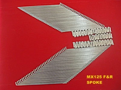 Fit MONARK MX125 FRONT & REAR SPOKE SET 72 Pcs. JAPAN [mi435]