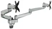 Mount-It! Premium Modular Dual Monitor Wall Mount Arms | Tilt Swivel VESA Wal...