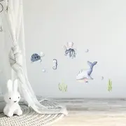 Removable Wall Stickers Wall Decals For Baby Nursery Decor - Under The Sea