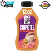 Taco Bell Creamy Chipotle Sauce, 12 fl oz Bottle - Pack of 1