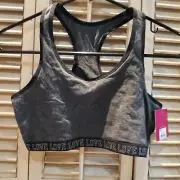 Girls So XXL 2 Pack Training Bra (1)Black And (1)White Racer Back